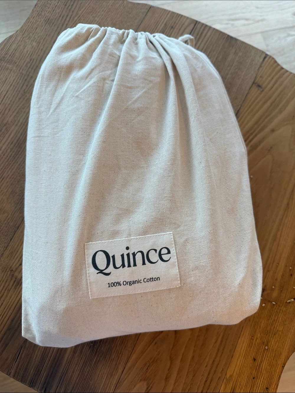 Quince Organic Waterproof Mattress Protector | Full | Natural | Organic Cotton